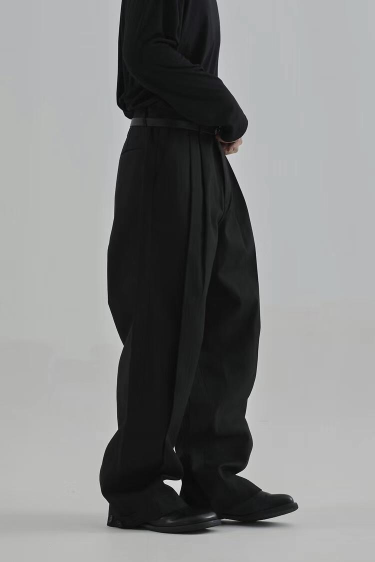 可縮口寬鬆西裝褲:圖片 3