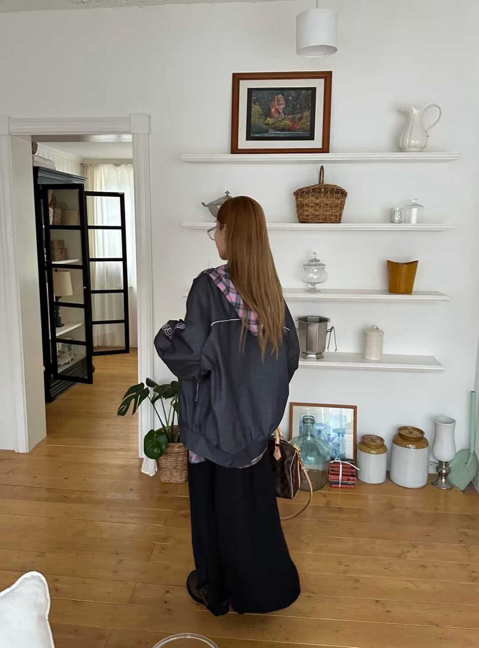 帥氣塗鴉字樣賽車風外套-4