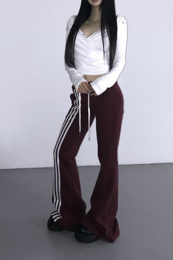 斜排扣修身連帽上衣-1