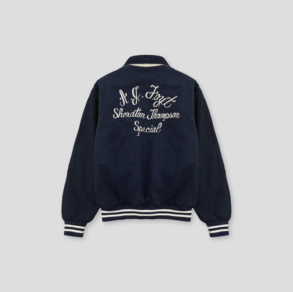 翻領滾邊刺繡外套-11