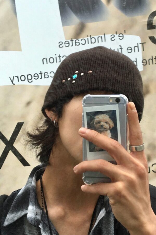 Alternative view of 個性鉚釘冷帽