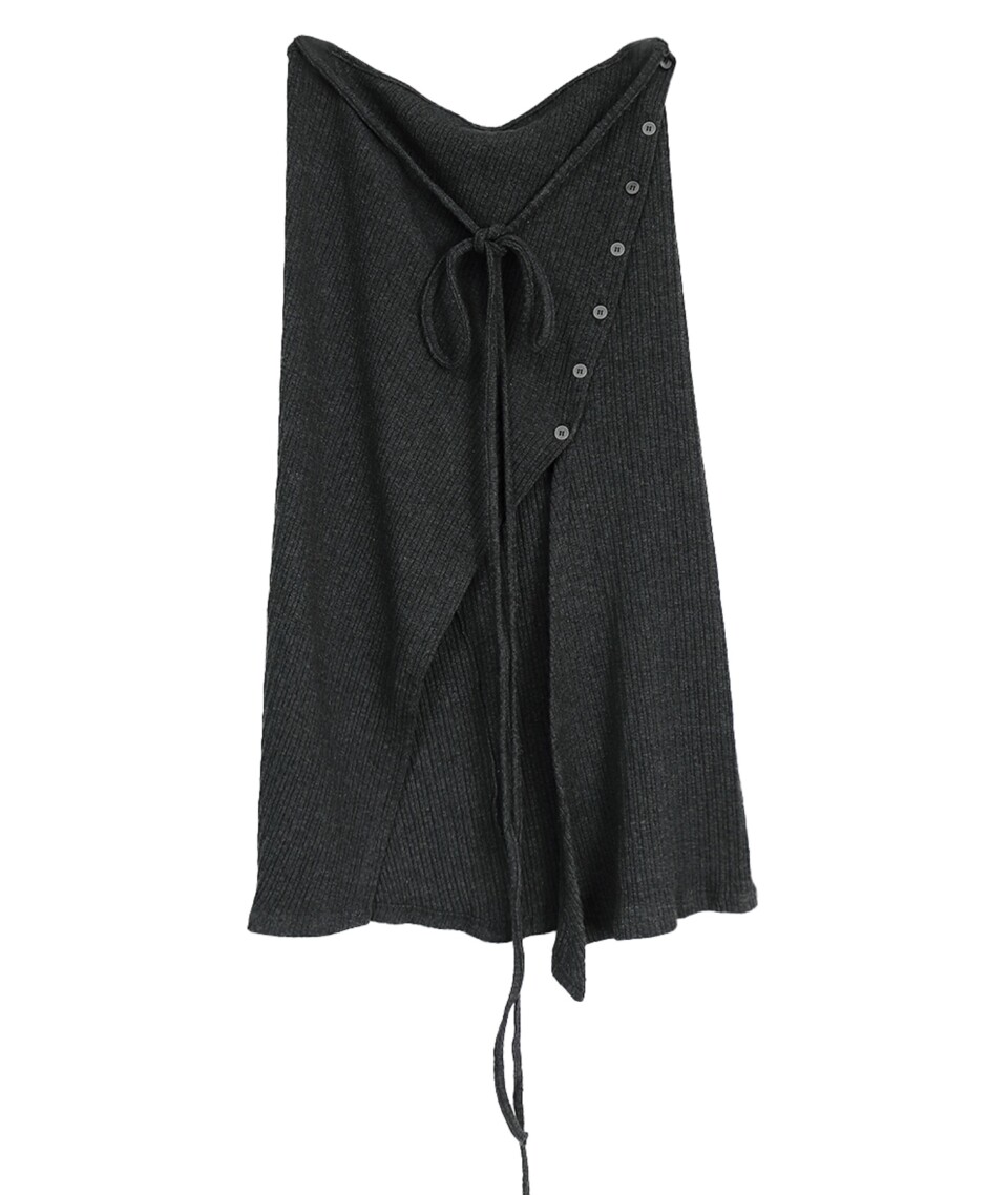 兩件式裙+喇叭休閒褲-10